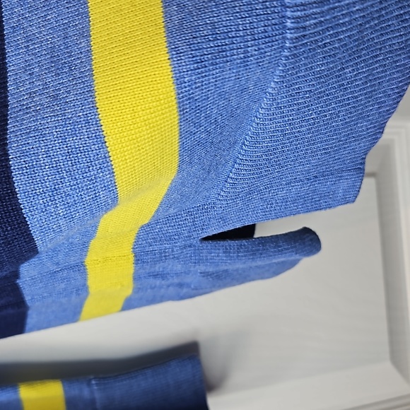 Talbots Multi Colored Striped Sweater Sz M - Picture 7 of 7